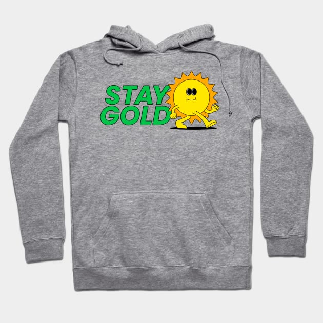 Stay Gold Hoodie by DankFutura